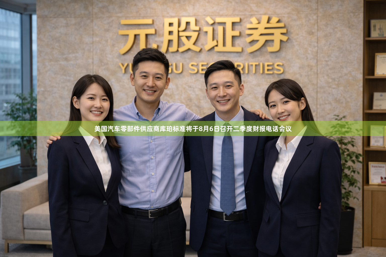 美国汽车零部件供应商库珀标准将于8月6日召开二季度财报电话会议