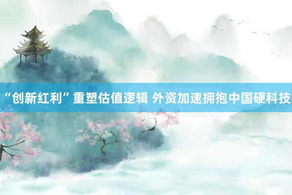 “创新红利”重塑估值逻辑 外资加速拥抱中国硬科技