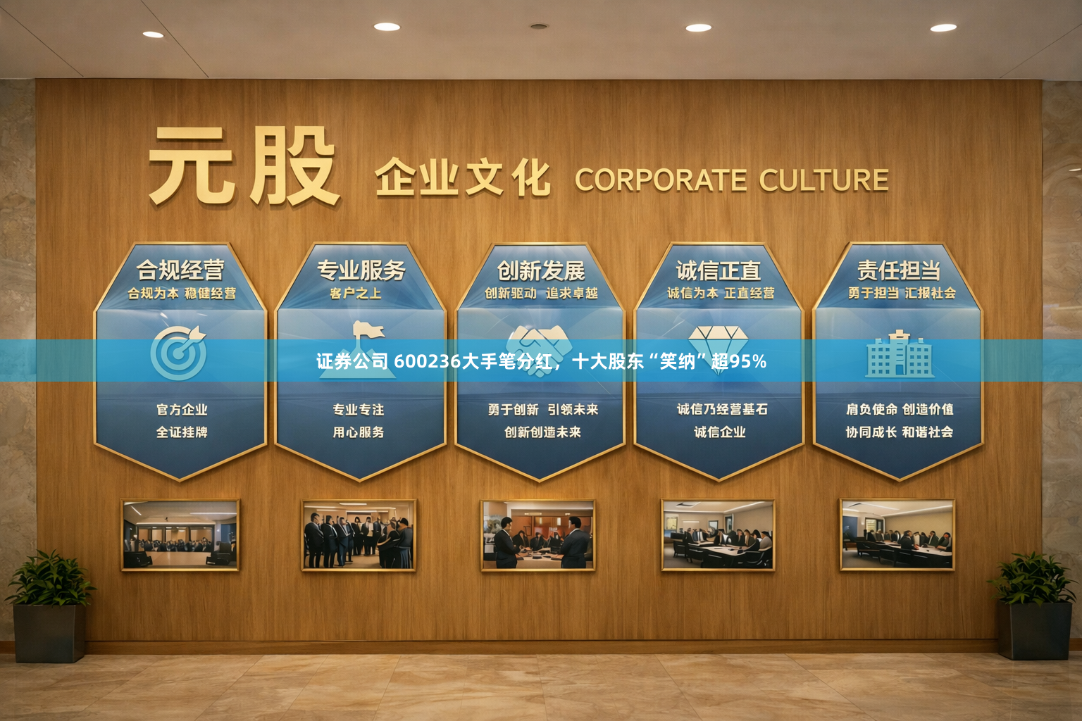 证券公司 600236大手笔分红，十大股东“笑纳”超95%