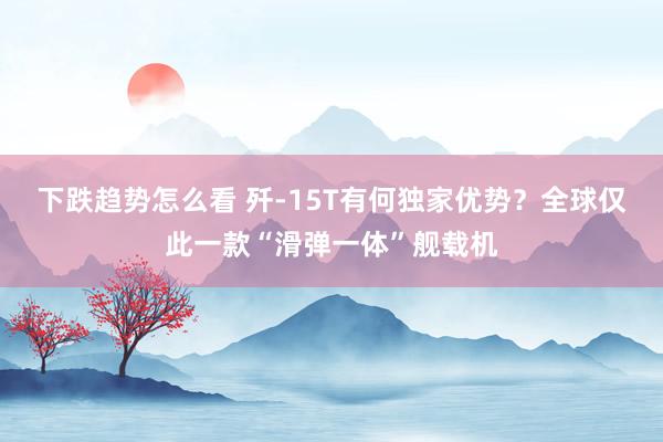下跌趋势怎么看 歼-15T有何独家优势?全球仅此一款“滑弹一体”舰载机