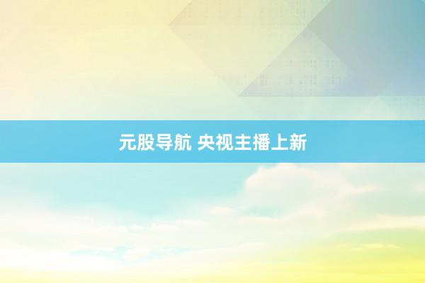 元股导航 央视主播上新